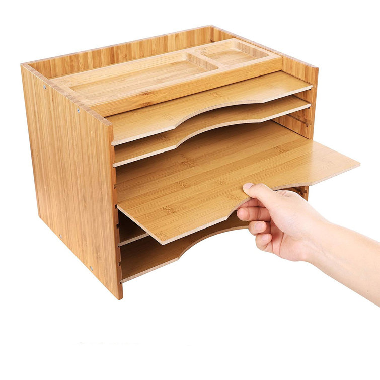 Latitude Run® Wood File Organizer Wayfair Canada